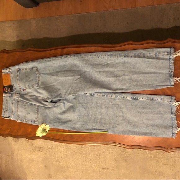 New Levi’s Ribcage Straight Ankle Raw Hem - Picture 7 of 8